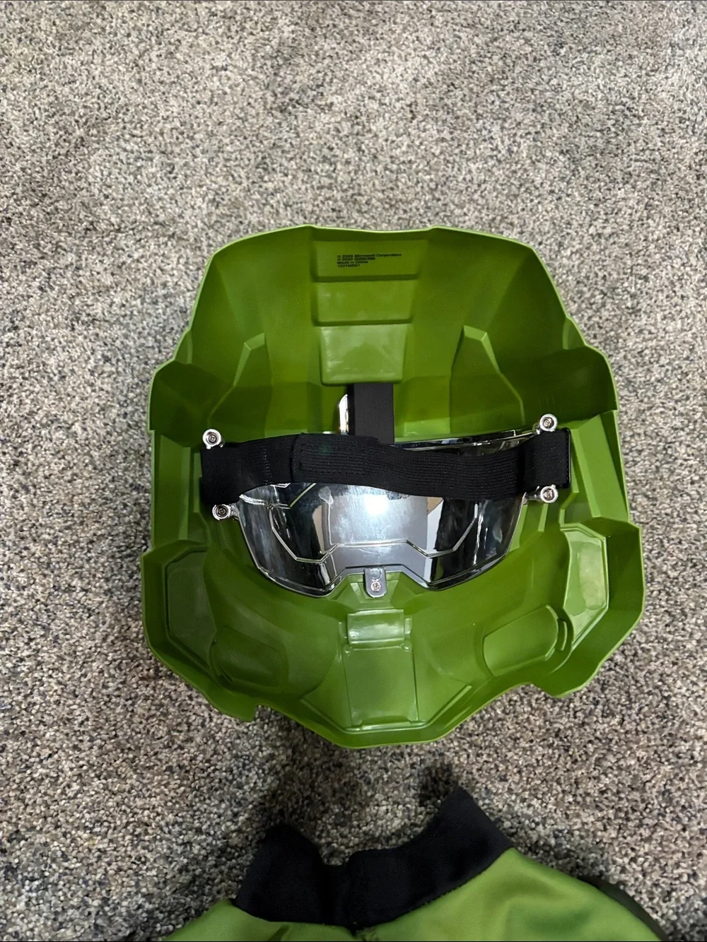 Halo Master Chief-Style Kids Costume with Helmet Size M 8-10